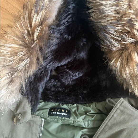 The Kooples Olive Parka - Picture 2 of 9